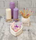 NA-BEE 1–5 – Natural Beeswax Candles - Image 5