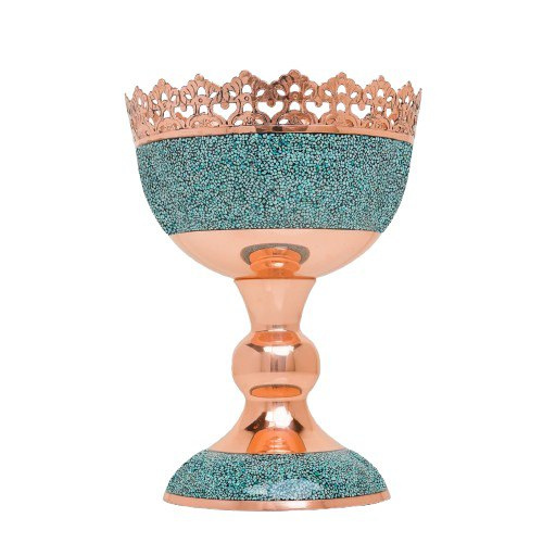 Untitled design - 2025-09-02T140555.501 Elegant Nut Bowl - Neyshabur Turquoise & Copper - Image 1